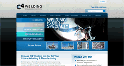 Desktop Screenshot of c4weld.com